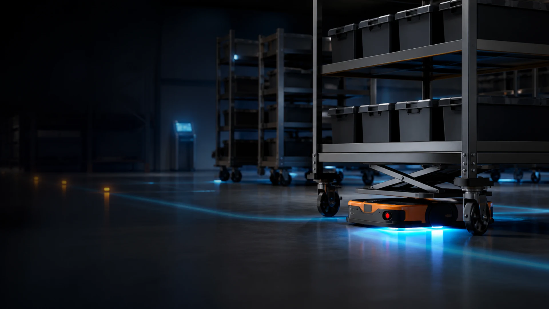 LMR — Yükaltı Mobil Robot mobil robot məhsulu