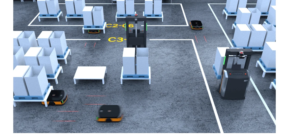Müxtəlif mobil robot tiplərinin eyni sahədə yönləndirilməsi