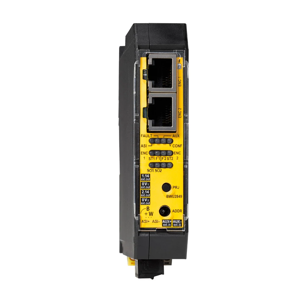 Bihl+Wiedemann BWU2849 modul təhlükəsiz sürət və mövqe monitoru
