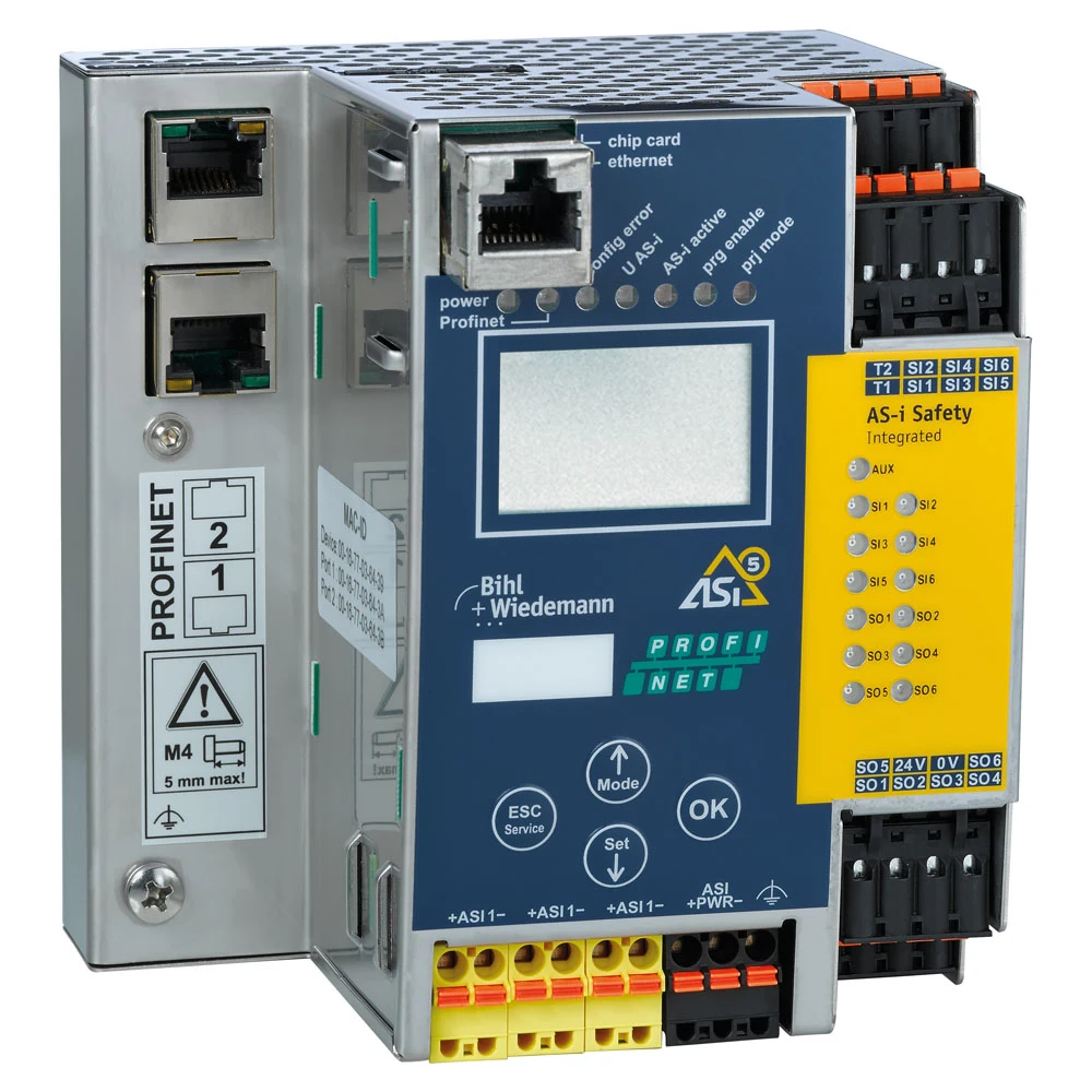 Bihl+Wiedemann BWU3954 PROFINET və PROFIsafe şlüzü