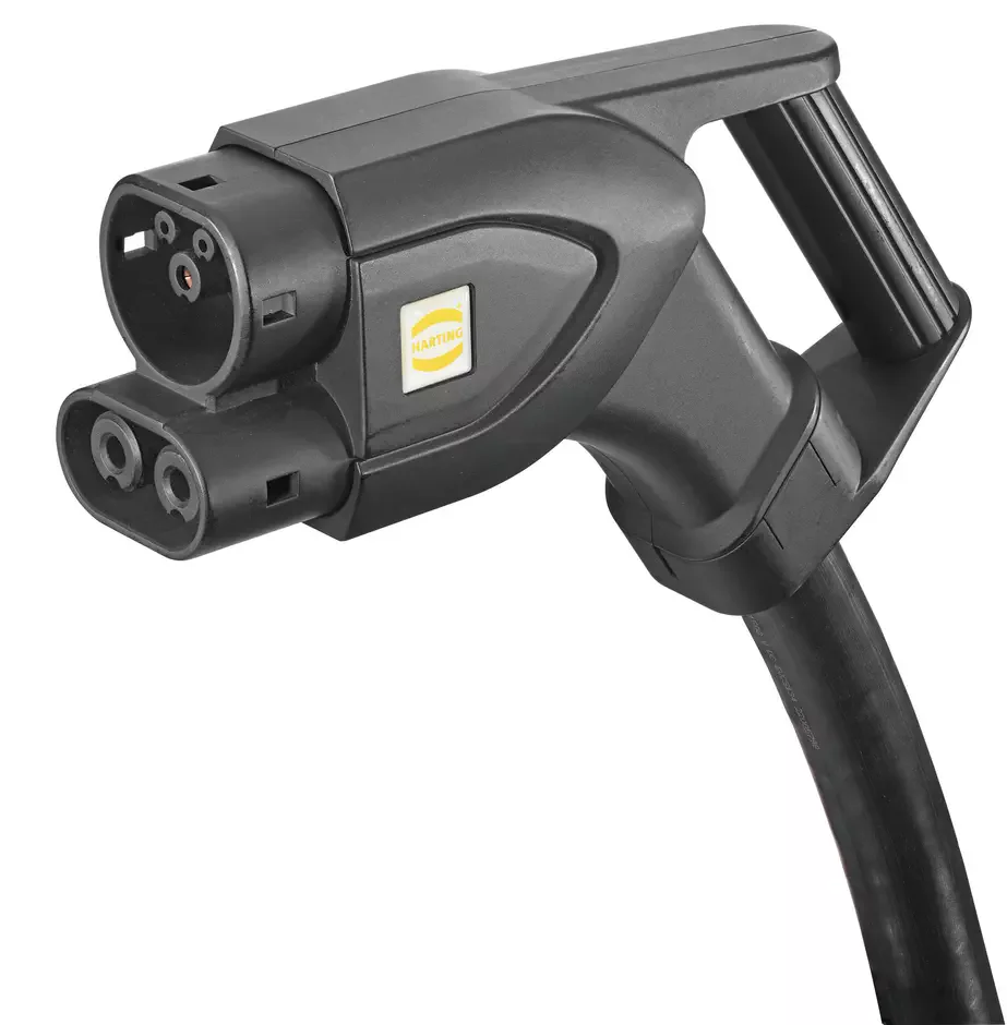 HARTING Mode 4 CCS Gen2 Type 2 DC sürətli şarj üçün avtomobil ştekeri və kabeli