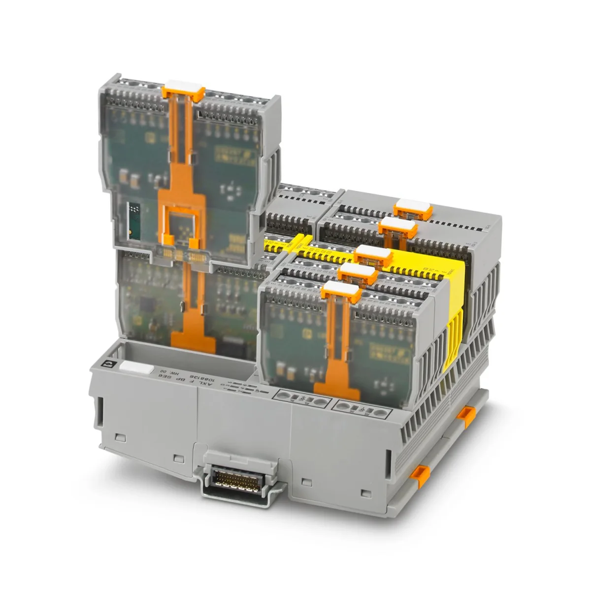 Phoenix Contact Axioline Smart Elements modulları və daşıyıcısı