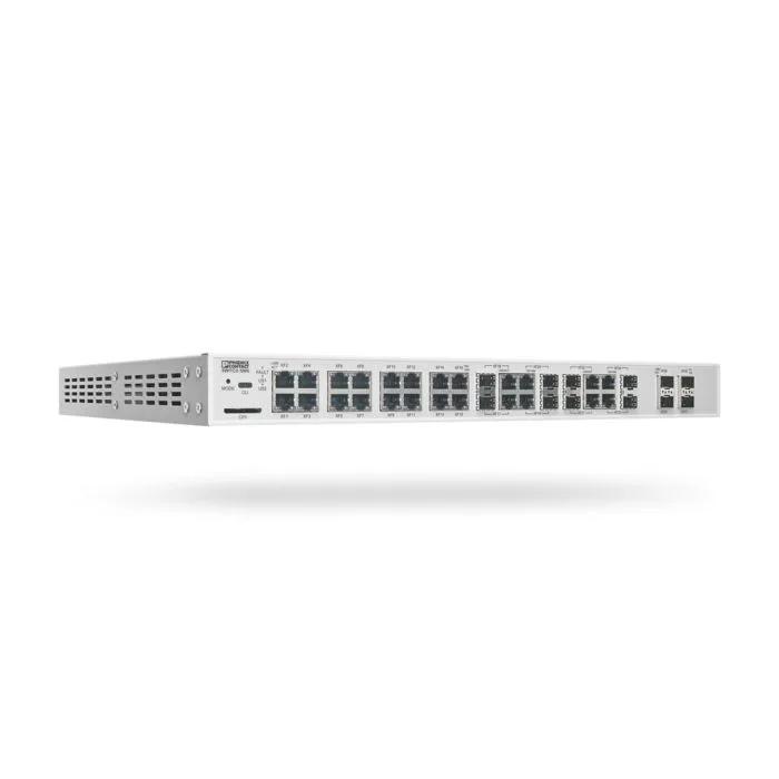 Phoenix Contact FL SWITCH 5900 seriyalı idarə olunan sənaye Ethernet kommutatoru