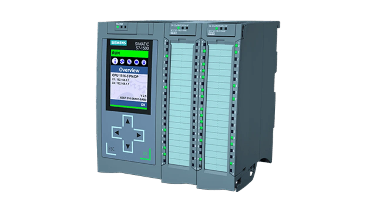 Siemens SIMATIC S7-1500 kontroller ailəsinin rəsmi məhsul görünüşü