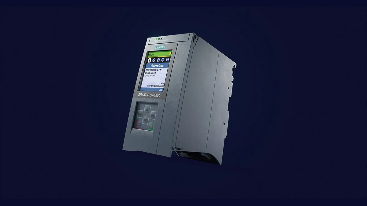 Siemens SIMATIC S7-1500 qabaqcıl avtomatlaşdırma kontrollerinin rəsmi məhsul təsviri