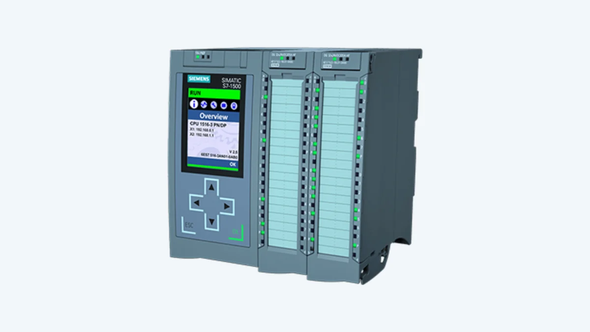 Siemens SIMATIC S7-1500 qabaqcıl kontroller avadanlığı