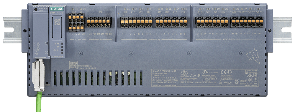 SIMATIC sahə qurğusu ilə PCS 7 proses idarəetmə avadanlığı